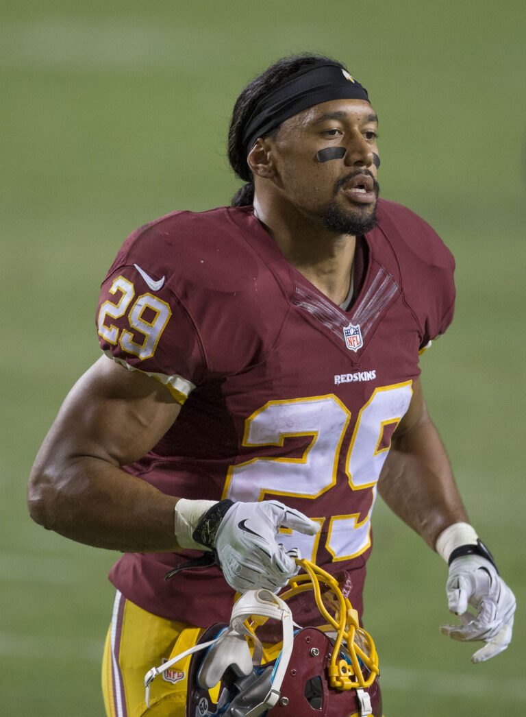 NFL running back Roy Helu, one of the athletes treated by Dr. Dane Becker of Becker Chiropractic in West Omaha